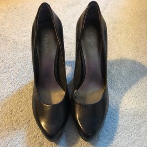Nine West leather heel